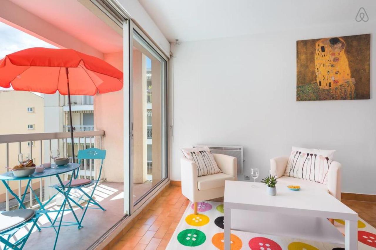Charming Studio Close To The Train Station - Air Rental Montpellier Bagian luar foto